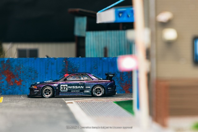 ミニカー SKYLINE GTB-4 Yahoo!オークション - 日産スカイラインGTB-4 [R32]（ホワイト