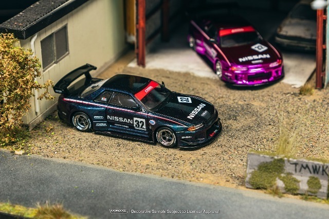 ミニカー SKYLINE GTB-4 NISSAN SKYLINE R31 4HT GTS TWINCAM 24V 1987 Black/Grey 1