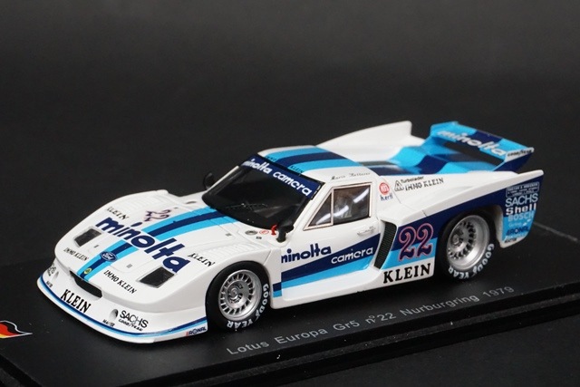 1/43 スパーク SG024 ロータス ヨーロッパ GR5 #22 Nurburgring 1979
