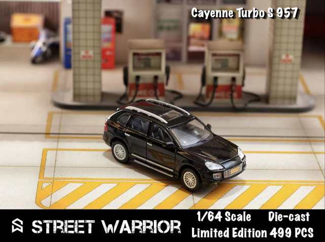 ͽ  Street Weapon 1/64 ݥ륷   Cayenne Turbo S(957) Black