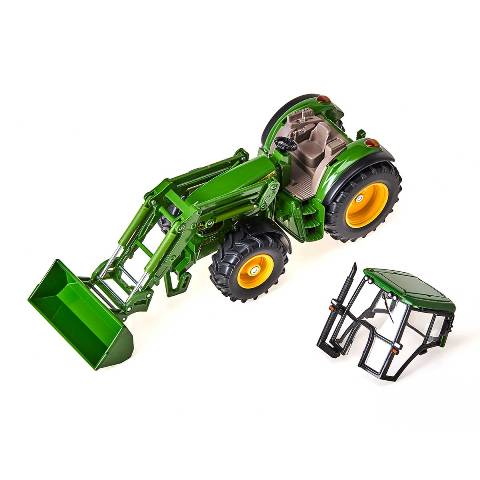 新品 SK3652 ジク SIKU 1/32 John Deere フロントローダー付き