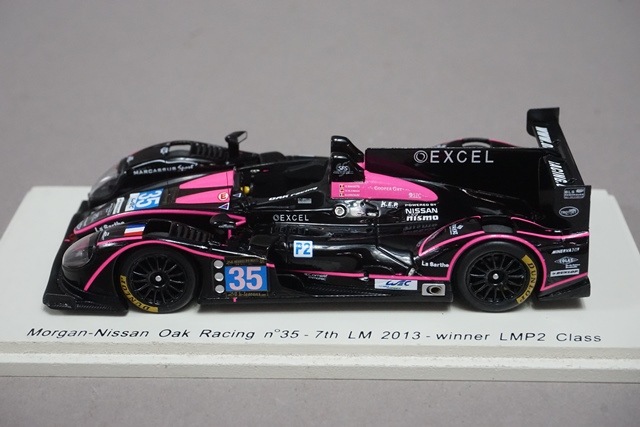 1/43 スパーク S2598 モーガン 日産 Oak レーシング LM 7th 優勝 2013