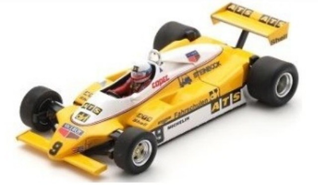 ���� S4323 ���ѡ��� 1/43  ATS D5 #9 F1 �������ȥꥢ Austrian GP 1982 M. �����󥱥�ۥå� 