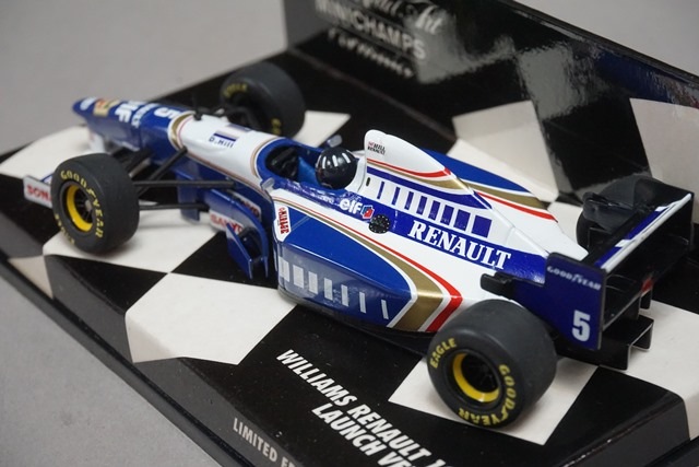 1/43 ミニチャンプス 430960095 ウィリアムズ F1 D. ヒル #5, Boost