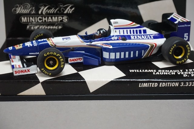 1/43 ミニチャンプス 430960095 ウィリアムズ F1 D. ヒル #5, Boost