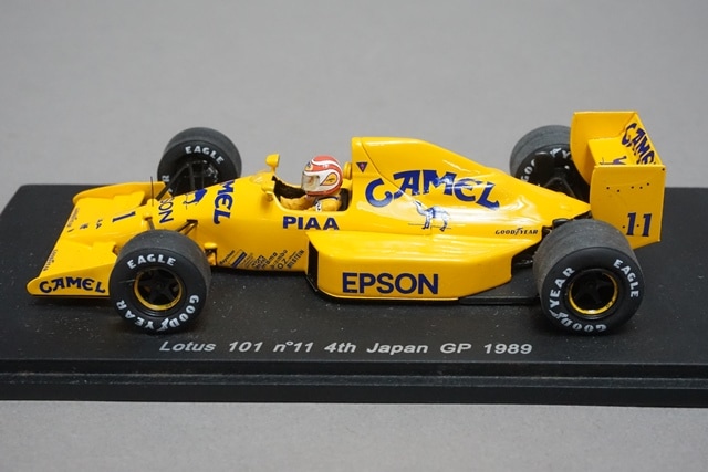 1/43 スパーク S1781 ロータス 101 日本GP 4位 1989 #1 N.ピケ