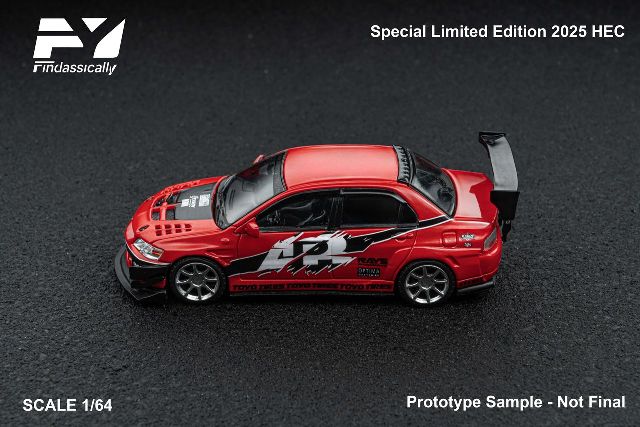 inno64 HEC2025 北京イベント限定 6000台 新品未開封品 新品 Finclassically 1/64 三菱 ランサー Mitsubishi Evolution