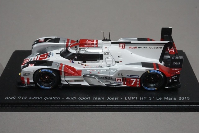 1/43 スパーク S4633 アウディ R18 e-tron quattro LMP1 HY LM 3rd