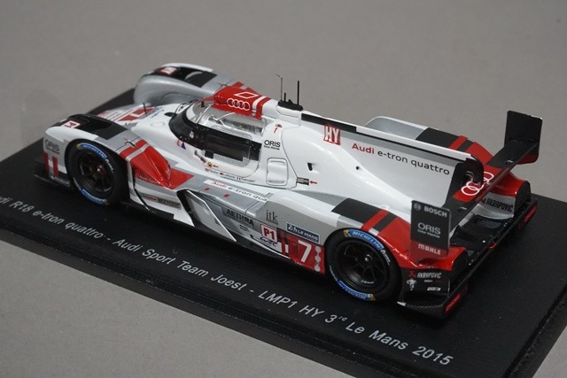 1/43 スパーク S4633 アウディ R18 e-tron quattro LMP1 HY LM 3rd