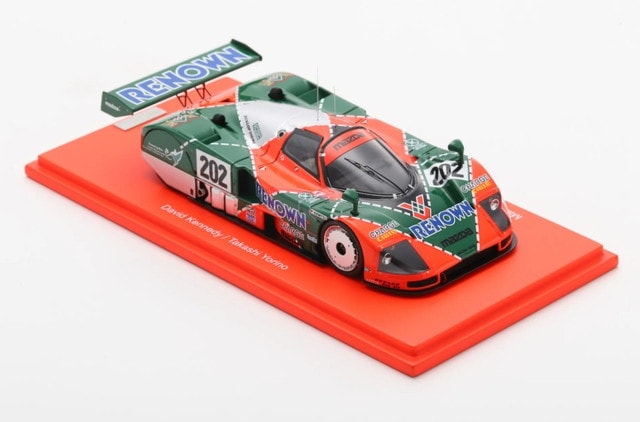 予約 ROMU064 スパーク 1/43 ロム特注 マツダ 787B JSPC インター