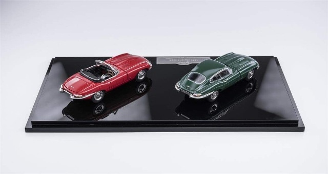 ͽ  GFCC 1/64 㥬 Jaguar E-type Classic 1961 Red and Green Set