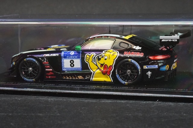 1/43 ���ѡ��� SG249 HARIBO���� ��륻�ǥ� AMG GT3 HARIBO Racing Team �˥��֥륯��� 24h 2016#8