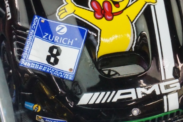 1/43 ���ѡ��� SG249 HARIBO���� ��륻�ǥ� AMG GT3 HARIBO Racing Team �˥��֥륯��� 24h 2016#8