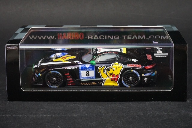 1/43 ���ѡ��� SG249 HARIBO���� ��륻�ǥ� AMG GT3 HARIBO Racing Team �˥��֥륯��� 24h 2016#8
