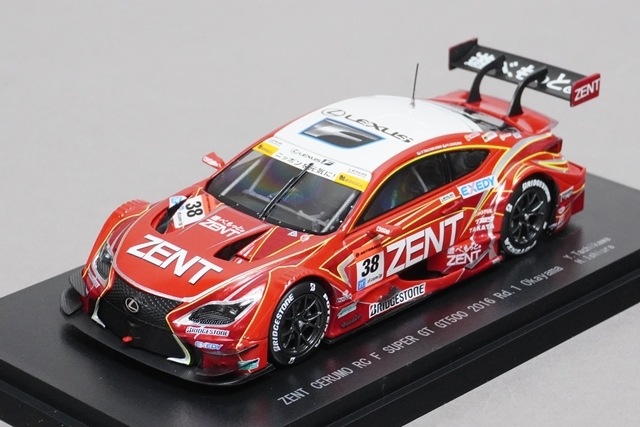 1/43 エブロ 45386 レクサス スーパーGT GT500 2016 Rd.1 Okayama ZENT