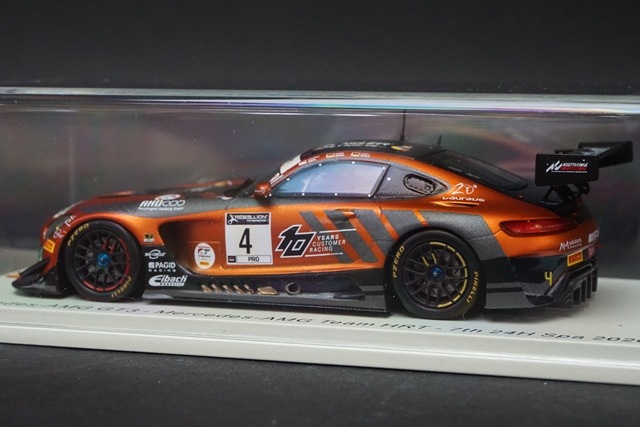 1/43 スパーク SB375 メルセデス AMG GT3 Team HRT 7位 SPA24h 2020#4