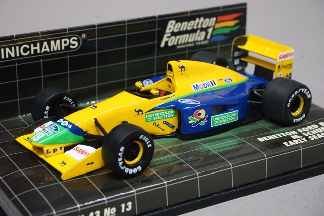 1/43 ミニチャンプス 400920119 ベネトン フォード B191B 前半戦 1992