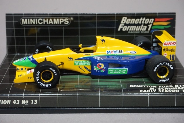 1/43 ミニチャンプス 400920119 ベネトン フォード B191B 前半戦 1992
