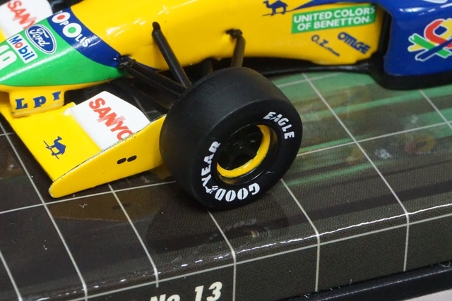 1/43 ミニチャンプス 400920119 ベネトン フォード B191B 前半戦 1992