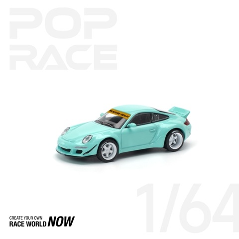 RWB997 ignition Model 1/18 ターコイズ