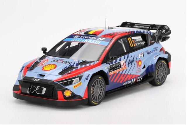 ���� TS0580 TopSpeed 1/18 �ҥ����� Hyundai i20 N Rally1 ���ƥ������꡼ 2024 ͥ���� #11 