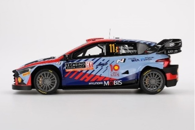 ���� TS0580 TopSpeed 1/18 �ҥ����� Hyundai i20 N Rally1 ���ƥ������꡼ 2024 ͥ���� #11 