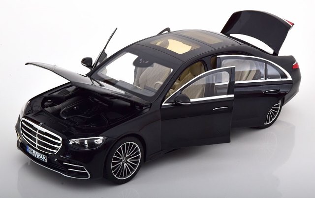 予約 183802 ノレブ 1/18 メルセデス S-Class AMG-Line 2021 ブラック