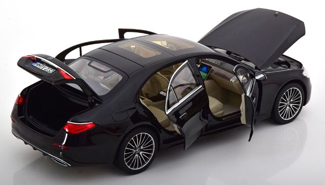 予約 183802 ノレブ 1/18 メルセデス S-Class AMG-Line 2021 ブラック