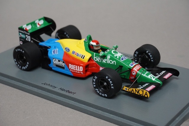 1/43 スパーク S5203 ベネトン B188 ブラジルGP 4th 1989 #20 キャメル