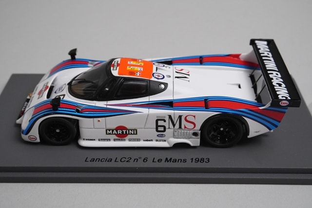 1/43 スパーク S0652 ランチア LC2 ルマン 1983 #6 マルティニ A