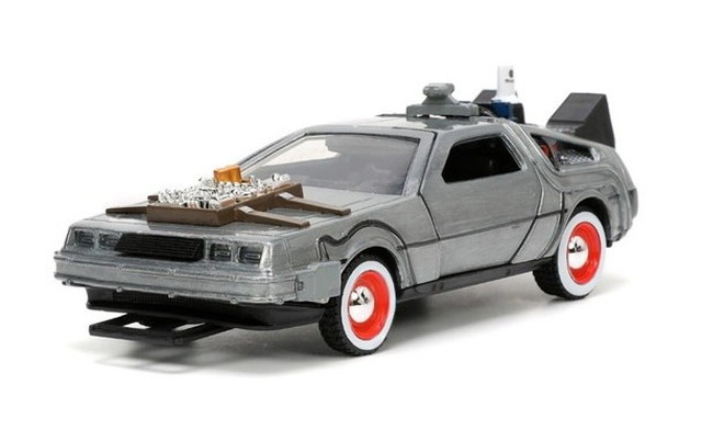 【新品/激レア】①TADANO ミニカー 模型 ハイドローリック・クレーン 新品 JADA32290 JadaToys 1/32 HOLLYWOOD RIDES バック・トゥ・ザ