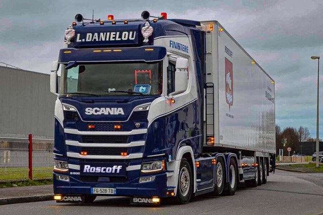 新品 01-4573 WSI 1/50 スカニア L. Danielou SCANIA S HIGHLINE