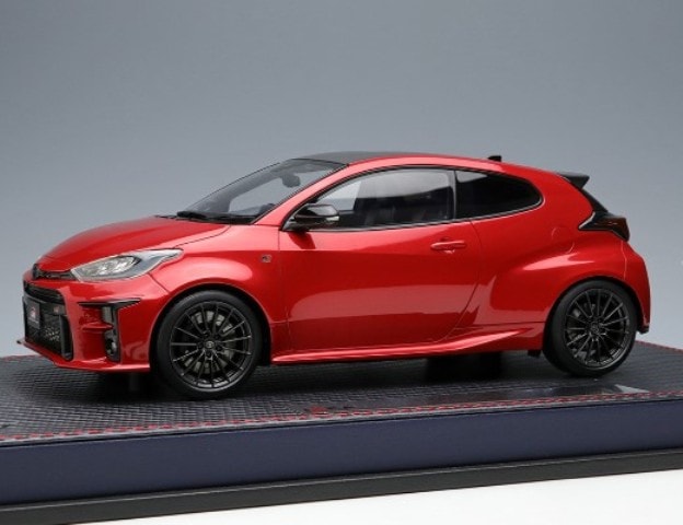 メイクアップ 1/ 18 TOM’S GR Yaris 2021 プラチナムホワイトパールマイカ(EML091B)ミニカー 返品種別B Make Up Co., Ltd. ⁄ TOM\u0027S GR Yaris 2021