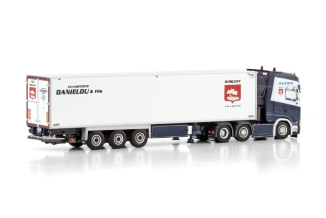 ユニバーサルホビー スカニア　1/50 新品 01-4573 WSI 1/50 スカニア L. Danielou SCANIA S HIGHLINE CS20H