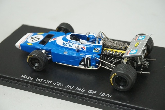 1/43 スパーク S1594 マトラ MS120 イタリアGP 3rd 1970 #40 J.P.
