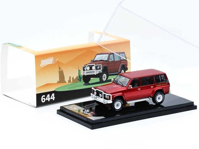 予約 KS-079-644 Shadow Pro 1/64 Patrol SUV Tule Y60 Wine Red (LHD