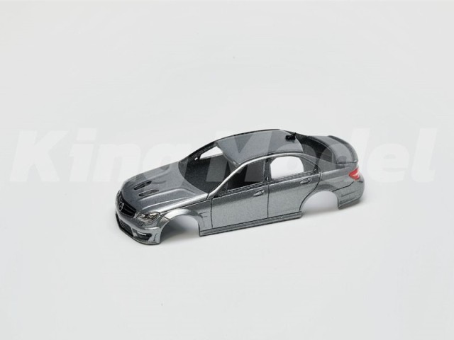 新品 KING MODEL 1/64 C63 AMG W204 Titanium Gray, Boost Gear
