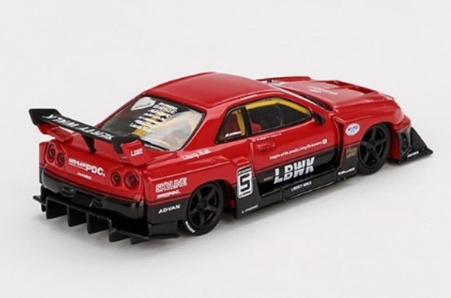 新品 MGT00843-BL TSM MINI-GT 1/64 日産 LB-ER34 Super