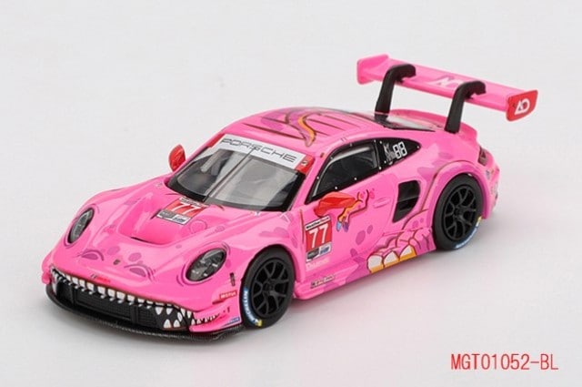 予約 MGT01052-BL TSM MINI-GT 1/64 ポルシェ 911 GT3 R IMSA ロード