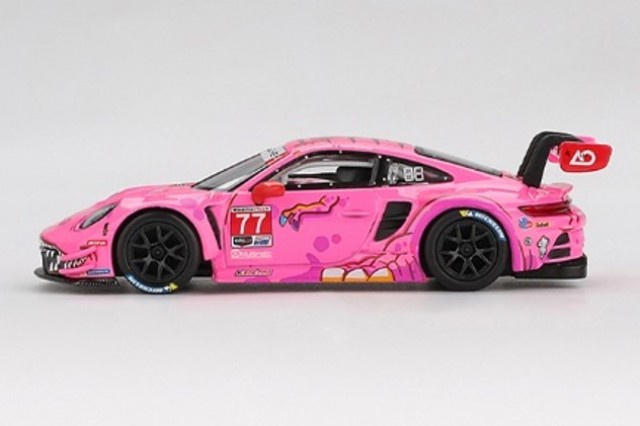 新品 MGT01052-BL TSM MINI-GT 1/64 ポルシェ 911 GT3 R IMSA ロード