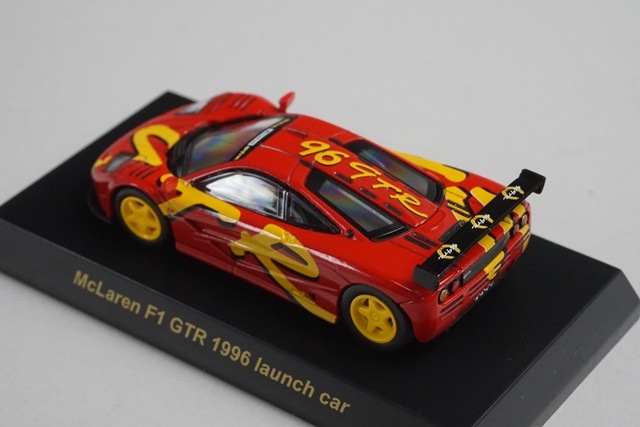 1/64 京商 マクラーレン F1 GTR レーシング コレクション 1996 Launch