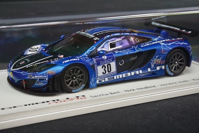 1/43 TSMモデル ゲンバラ レーシング マクラーレン MP4-12C GT3 24h