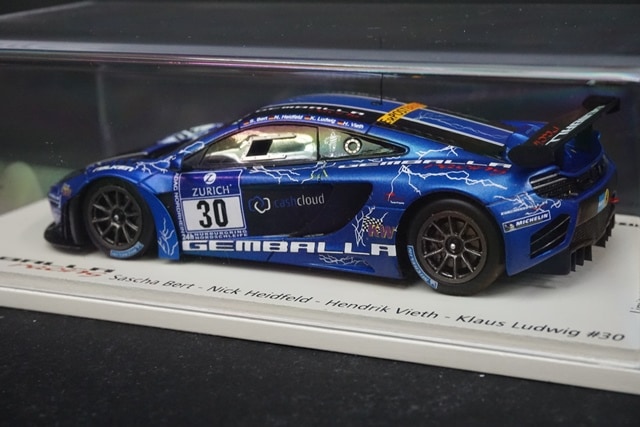 TSMMODEL 1/43マクラーレンMP4-12C GT3 テストカー TSM/トゥルースケール 1/43 マクラーレン MP4-12C GT3 2011 スパ
