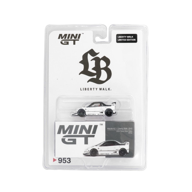 minigt6台まとめ売り 新品 MC266-AZWH TSM MINI-GT 1/64 LB-WORKS LB40 AZ1 ※LBWK限定
