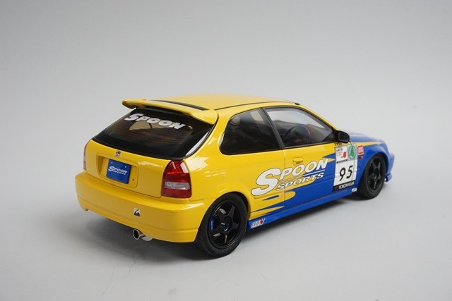 新品 M85014 モーターヘリックス 1/18 ホンダ シビック タイプR(EK9