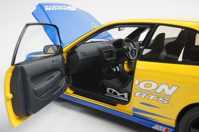新品 M85014 モーターヘリックス 1/18 ホンダ シビック タイプR(EK9