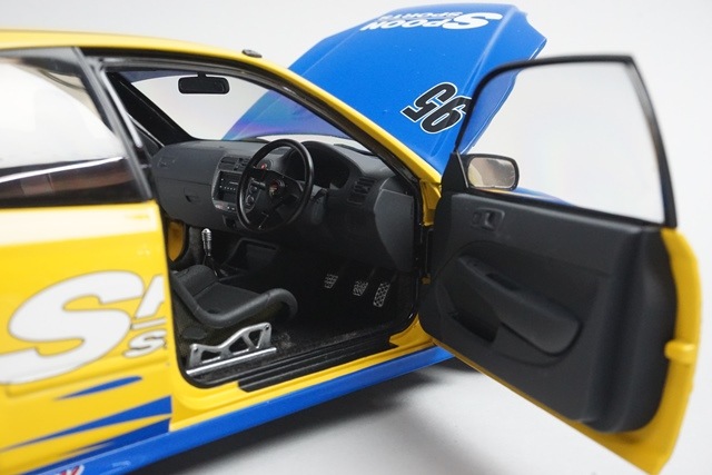 新品 M85014 モーターヘリックス 1/18 ホンダ シビック タイプR(EK9