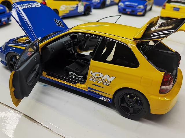 999台限定 1/18 モーターヘリックス ホンダ シビック タイプR EK9 999台限定 1/18 モーターヘリックス ホンダ シビック タイプR