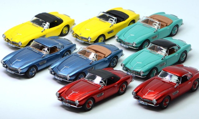 予約 GFCC 1/64 BMW 507 Ice Blue Soft Top, Boost Gear ミニカー通販
