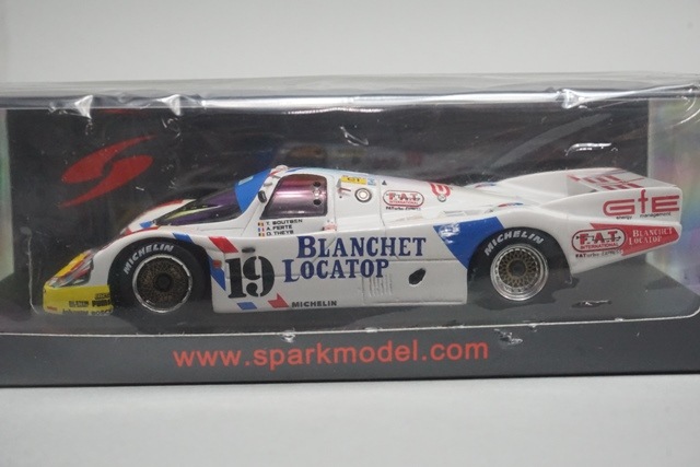 ���� S9870 ���ѡ��� 1/43 �ݥ륷�� Porsche 956 #19 24H Le Mans 1986 T. Boutsen - D. Theys - A. Ferte 